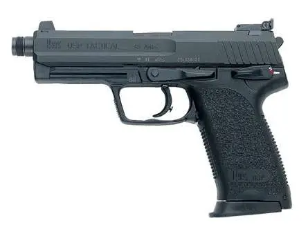 Heckler and Koch USP Tactical V1 9mm 4.8" Threaded Barrel 15-Rnds Amb Safety
