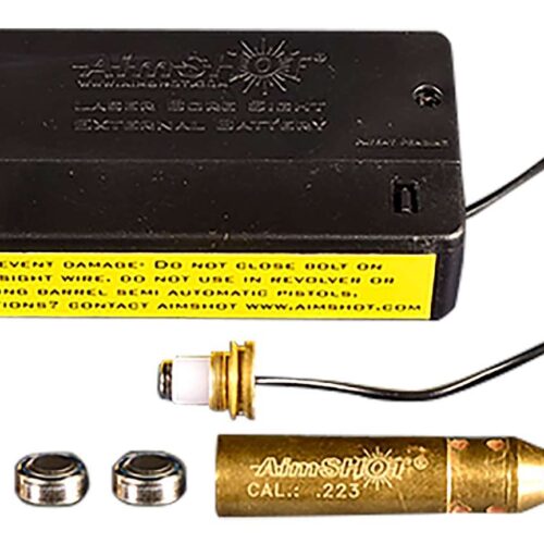Aimshot BS22320X Boresight Laser 223 20x Laser Cartridge 223 Rem Brass