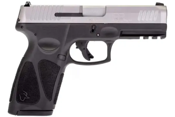 Taurus G3 Stainless/Black 9mm 4" Barrel 17-Round and 15-Round Magazines - 1-G3B949