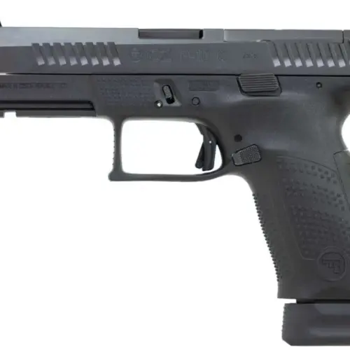 CZ-USA P-10 C Compact 9mm 17+1 4.02" TB, Black Nitride Optic Ready/Serrated Steel Slide - 91513