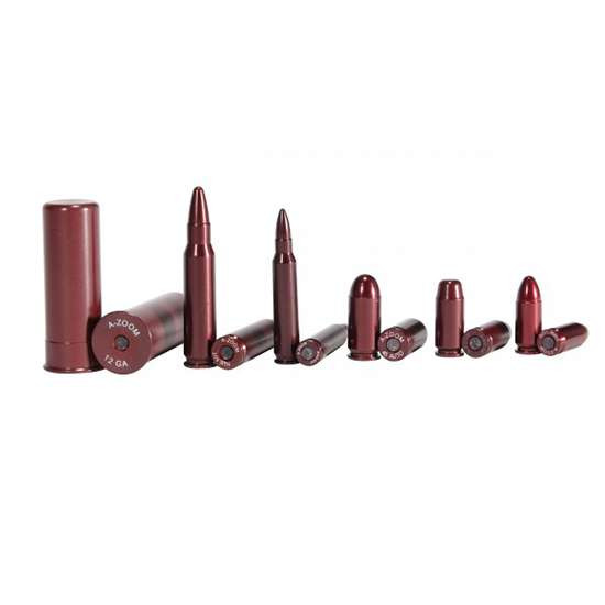 A-Zoom Military/LE Snap Caps9mm,40S&W,45ACP,.223,.308,12ga 12 Pkg. 16185