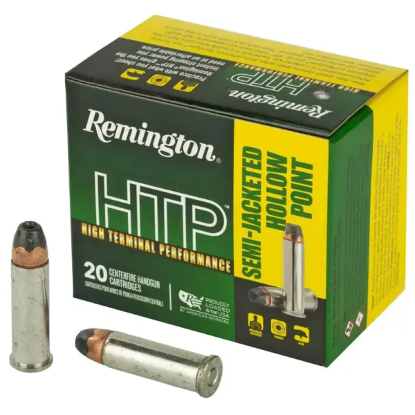 Remington High Terminal Performance .38 Special +P 125 Grain Semi-Jacketed Hollow Point Centerfire Pistol Ammunition