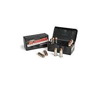 Magnum Research 50 Action Express Ammo 300 Grain Jacketed Hollow Point Box of 20
