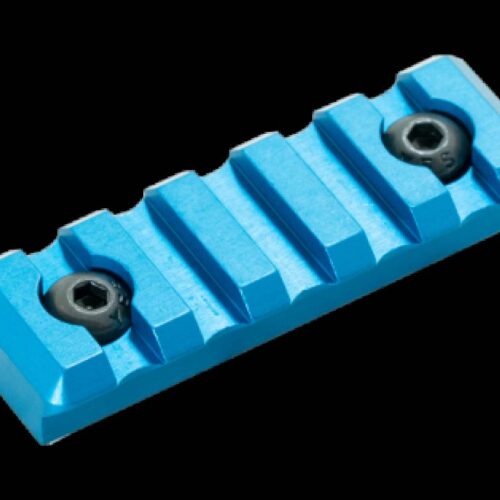 TIMBER CREEK M-LOK 5 SLOT PICATINNY RAIL BLUE - M 5S PR B