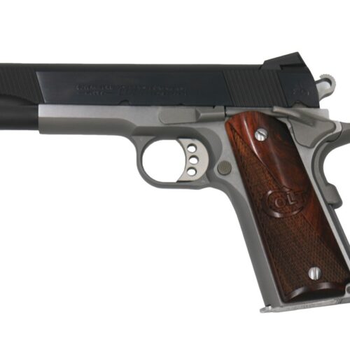 Colt XSE Combat Elite 45 ACP 5" 8+1 Rosewood Grip SS Frame Blk Slide- O8011XSE  *PreOwned*