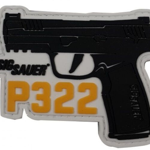 Sig Sauer P322Tactical Moral  Velcro Patch 2.5" X 3" P322TMP