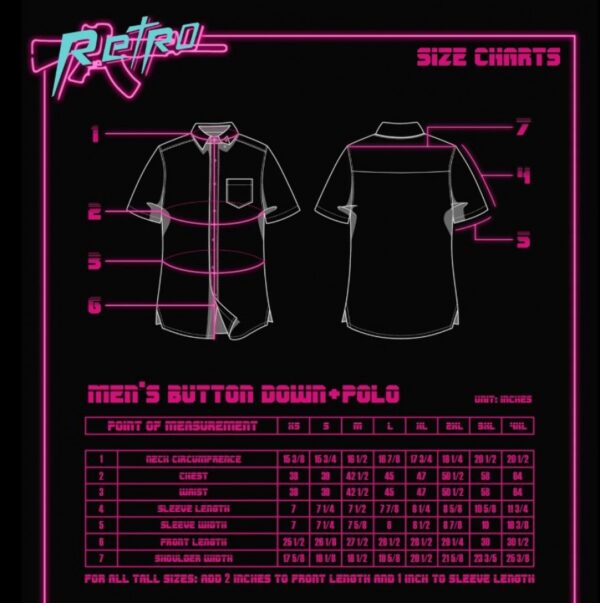 RETRO RIFLE TWO-CANS BUTTON DOWN