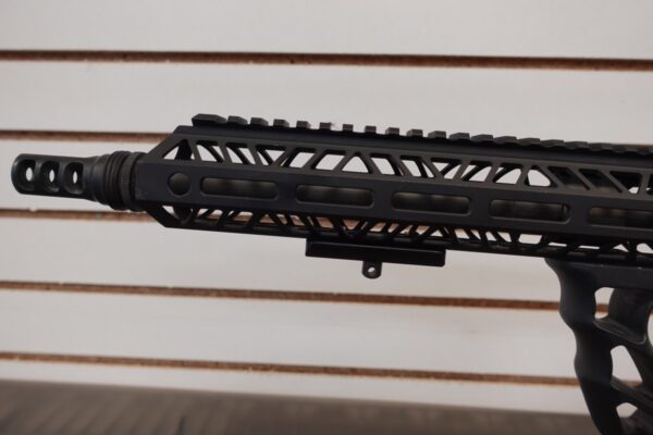 DEL TON AR-15 DTI-15 .556 STRIKE EAGLE VORTEX 1-8X24 CANTILEVER MOUNT, FORGRIP; FLASHHIDER