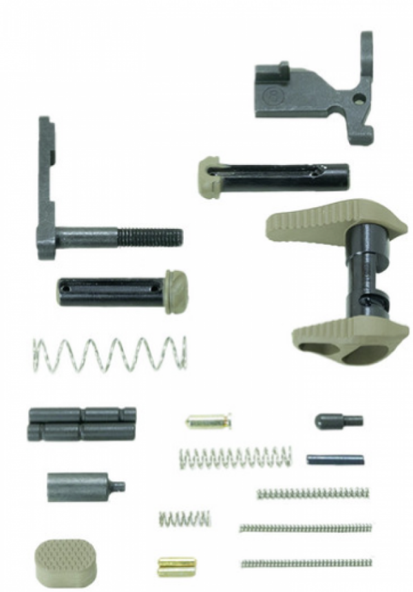 TIMBER CREEK AR LOWER PARTS KIT FLAT DARK EARTH