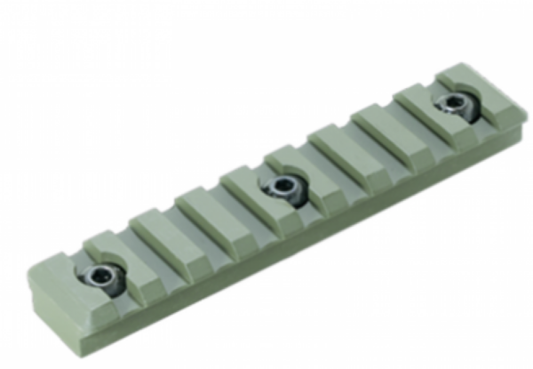 M-LOK 9 Slot Picatinny Rail OD Green  M 9S PR OD