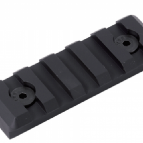 TIMBER CREEK M-LOK 5 SLOT PICATINNY RAIL BLACK