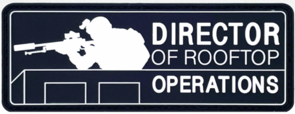 Patriot Patch Company -Director of Rooftop Operations - 1.50" x 4.00"