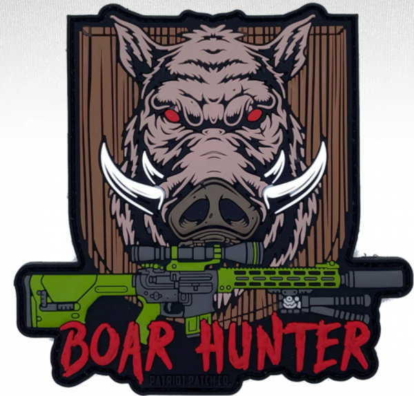 screenshot-2025-06-18-123149__01179.png Patriot Patch Company - Boar Hunter - Patch 4" x 4"