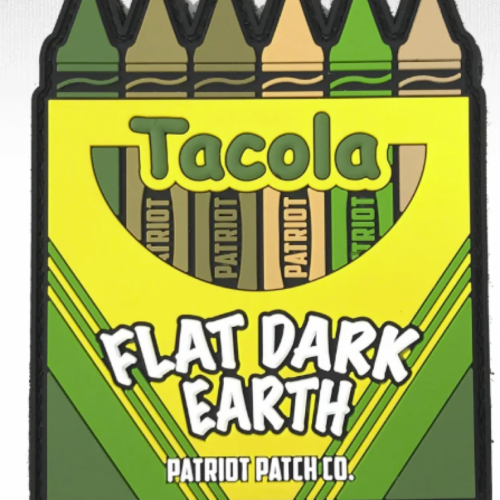 Patriot Patch Company - Tacola Crayons - Patch 3"x3.5"
