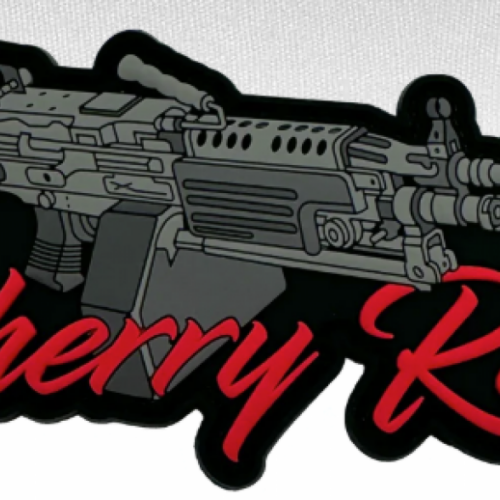 Patriot Patch Company - Cherry Red - Patch 4"x2"