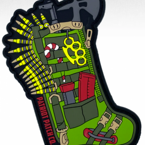Patriot Patch Company - Tactical Stocking - Patch 2.7"x3.4"