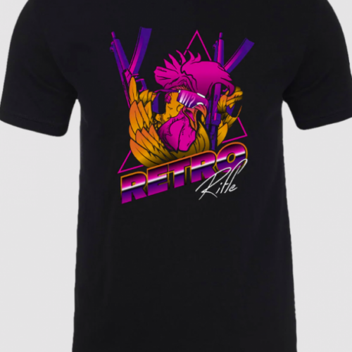 screenshot-2025-08-15-145004__05104.png RETRO RIFLE ROOSTER BLACK TEE