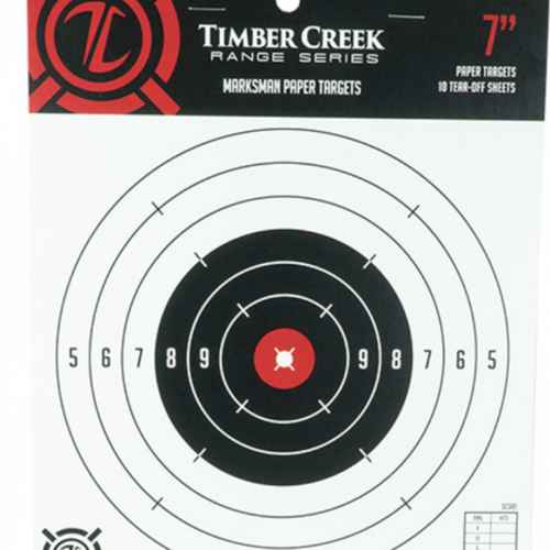 Timber Creek Range Series Marksman Paper Targets M7-PRT-10PK