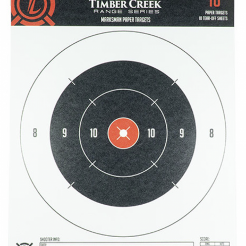 Timber Creek Range Series Marksman Paper Targets M10-PRT-10PK