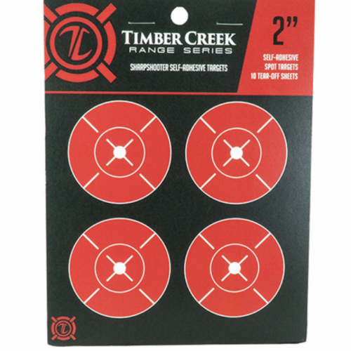Timber Creek Target Series Sharpshooter 2in Spot Targets S2-ST-10pk