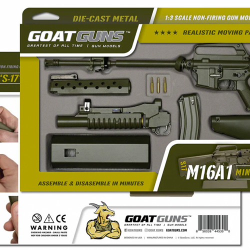 GOAT GUNS MINIATURE M16 Grenadier Model - Green "S17"