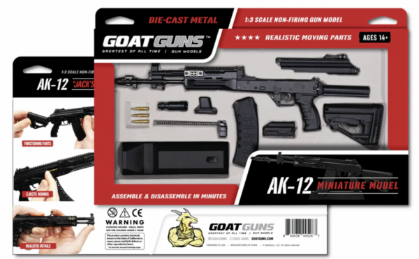 GOAT GUNS MINIATURE AK-12 MODEL - "JACKS MEAT"