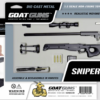 GOAT GUNS - MINIATURE BLACK SNIPER MODEL "PANTHER" -SR-BLACK