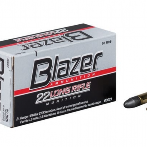 screenshot-2025-10-06-112758__91933.png CCI Blazer High Velocity Ammo Brass .22 LR 40-Grain 50-Rounds LRN - 0021 1235 FPS