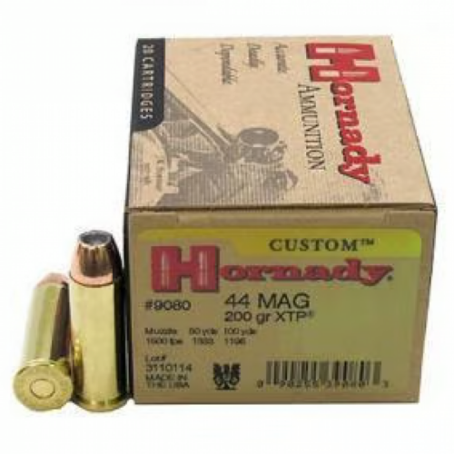 Hornady Custom  44 Rem Mag 200 gr XTP Jacket Hollow Point 20 Bx - 9080
