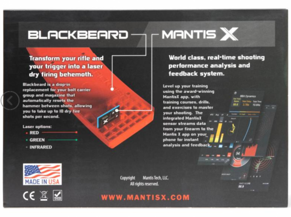 screenshot-2025-10-22-121447__01280.png Mantis X - BlackbeardX: Dry Fire Laser Training System AR-15 - Green Laser MT-6003