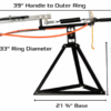 Do All Outdoors -  ClayHawk Clay Target Thrower Full Cock Trap - CH300