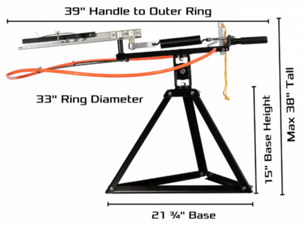 Do All Outdoors -  ClayHawk Clay Target Thrower Full Cock Trap - CH300