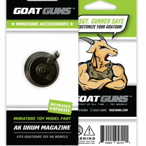 Goat Guns Miniature Accessories AK Drum Magazine