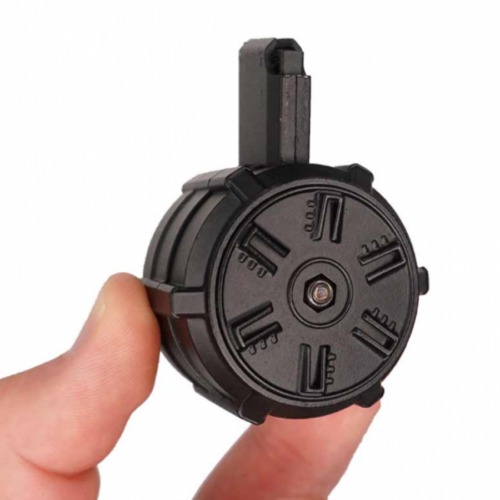 Goat Guns Minature Accessories AR Drum Mag 60Rounds - 60-DRUM