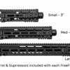 Goat Guns Miniature Accessories Freefloat Handguard - Medium