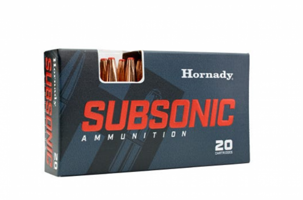 Hornady Subsonic Brass .45-70 Gov 410-Grain 20-Rounds Sub-X