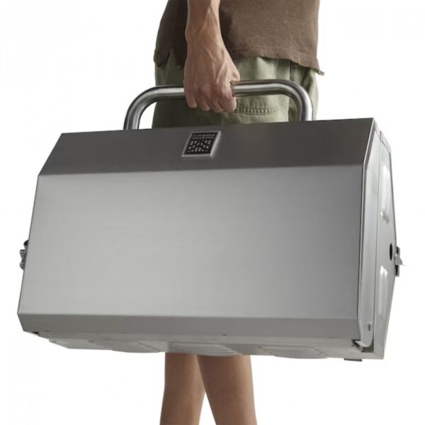 Master Forge Stainless Steel Portable Gas Grill 198-Sq in Portable Gas Grill