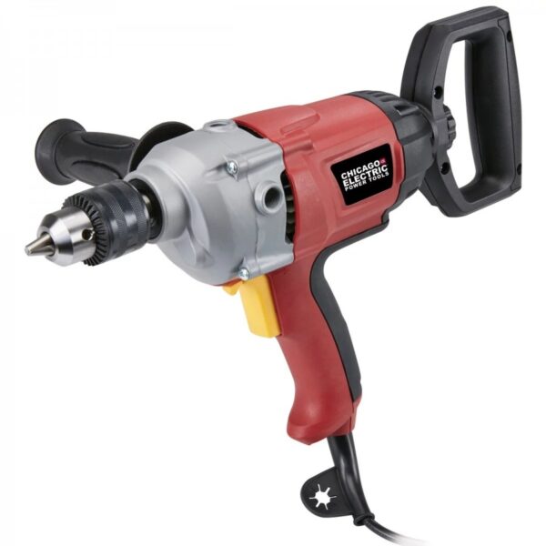 Chicago Electric 1/2" Heavy Duty Spade Handle Drill - 63116 - New In Box