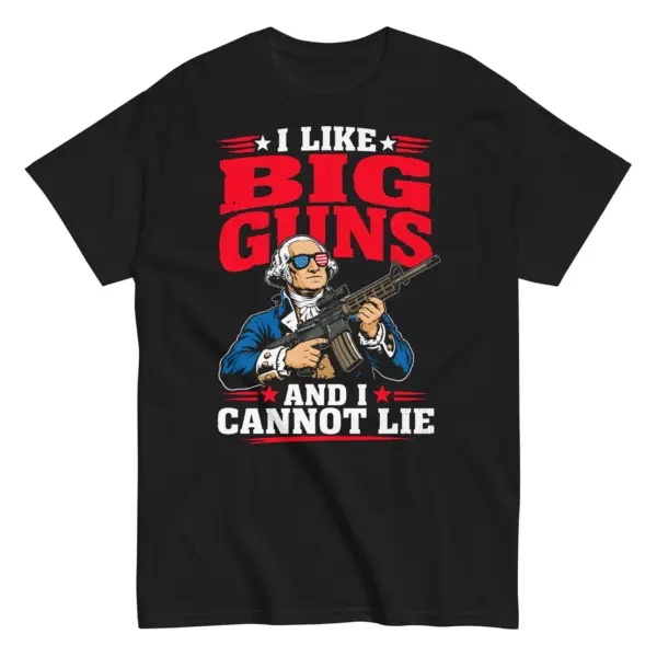bigguns I Love Big Guns And I Cannot Lie Graphic T-Shirt